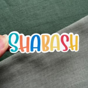 shabash sticker